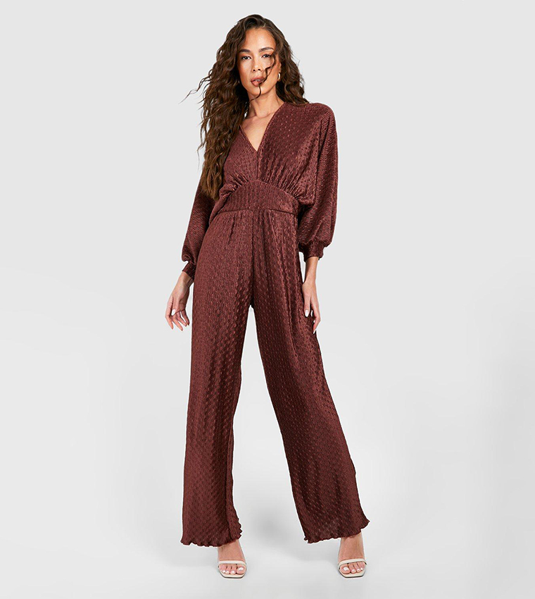 Batwing 2024 sleeve jumpsuit