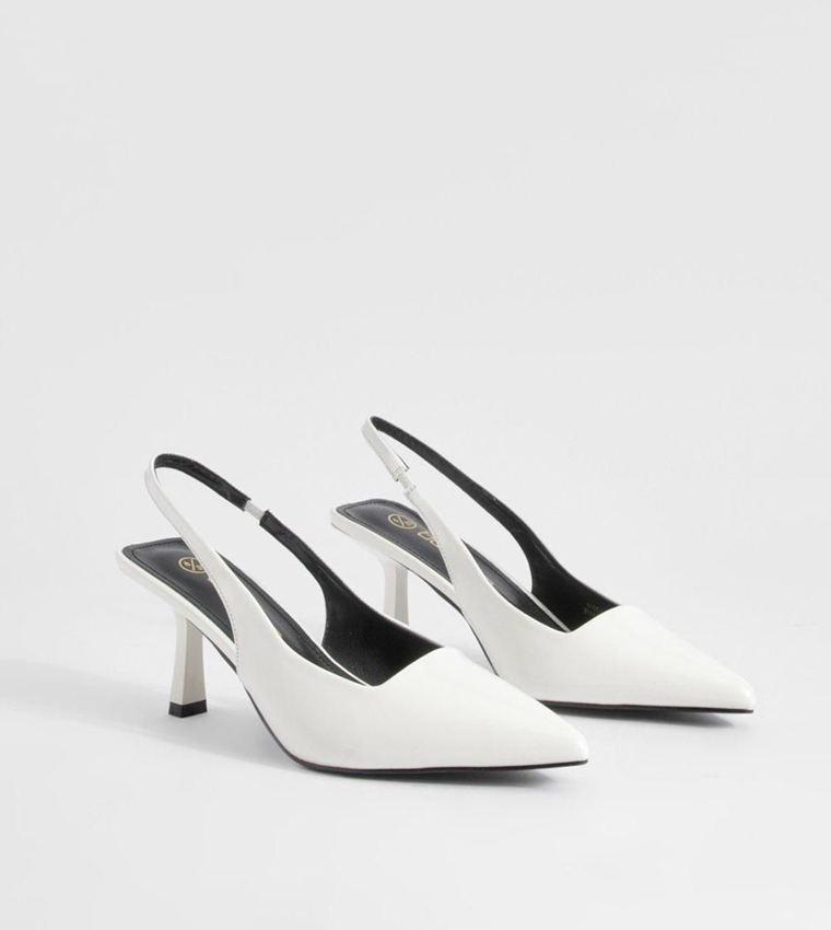 Stiletto Heel Slingback Pumps