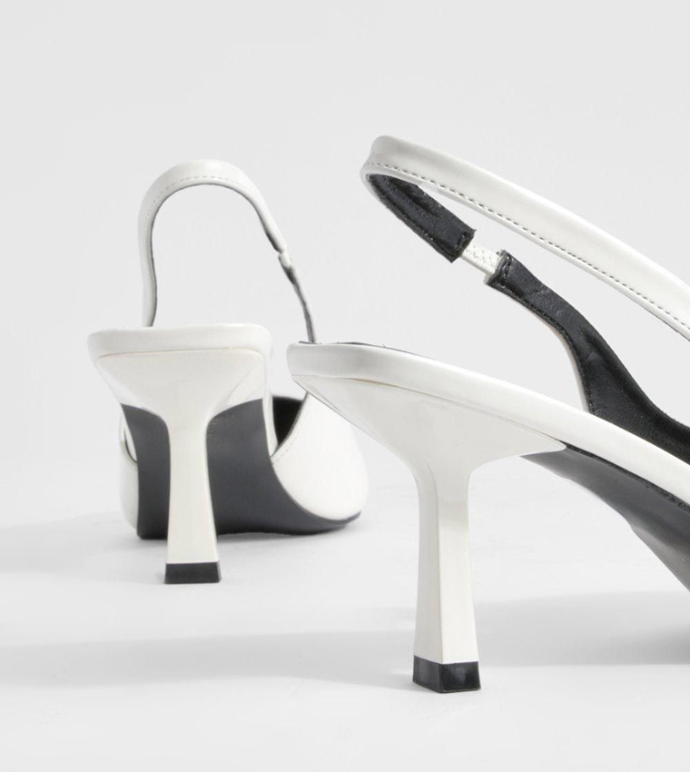 Stiletto Heel Slingback Pumps