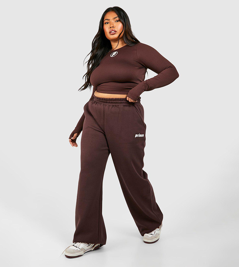 Oversized wide leg discount joggers