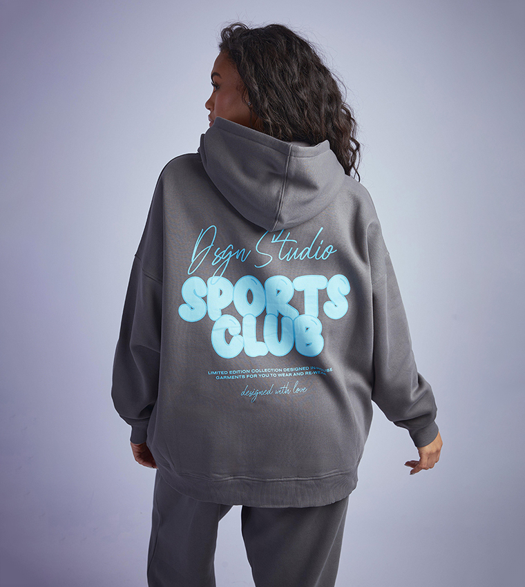 Plus Dsgn Studio Sport Oversized Hoodie