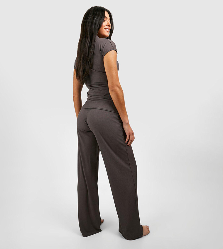 Textured Maternity Loungewear Set
