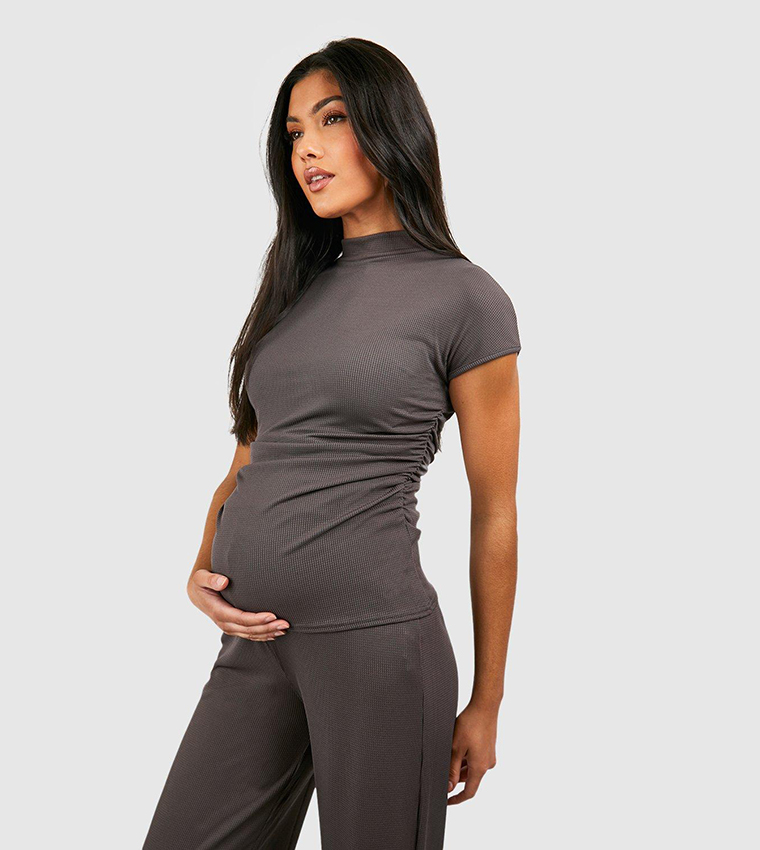 Textured Maternity Loungewear Set