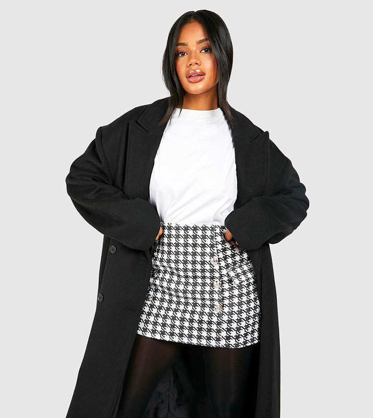 Dogtooth 2024 wool skirt