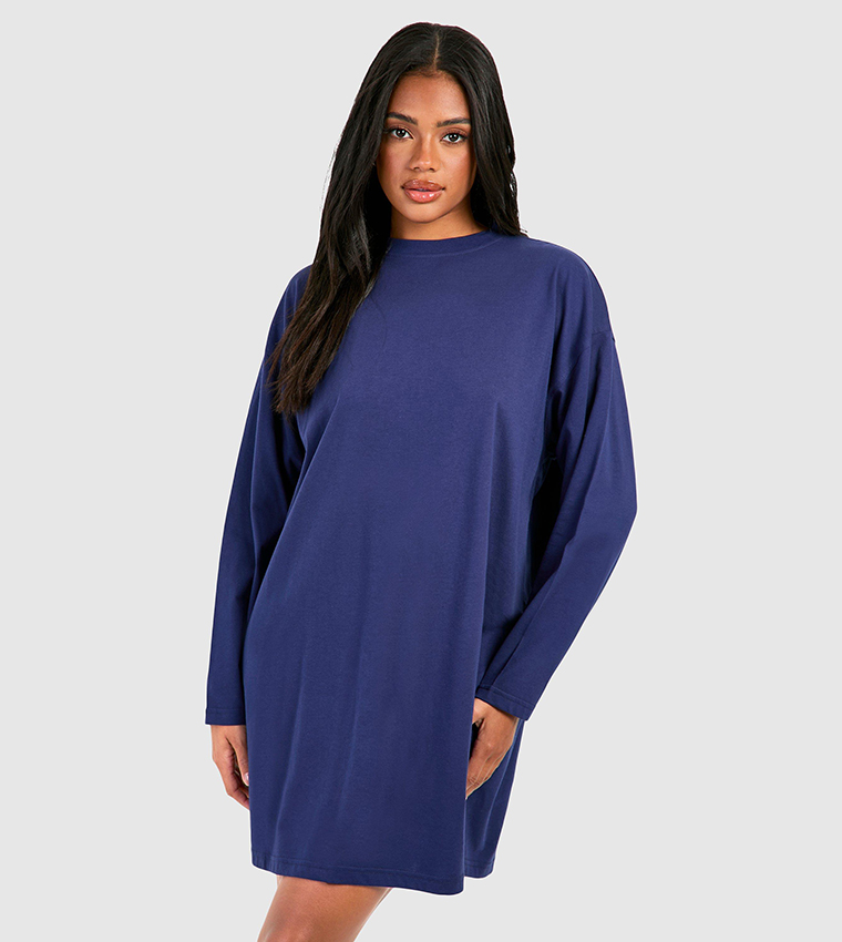 Long jersey t shirt dress best sale