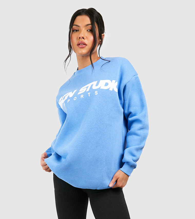 Pale blue clearance sweatshirt