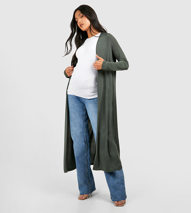 Maternity duster coat hotsell