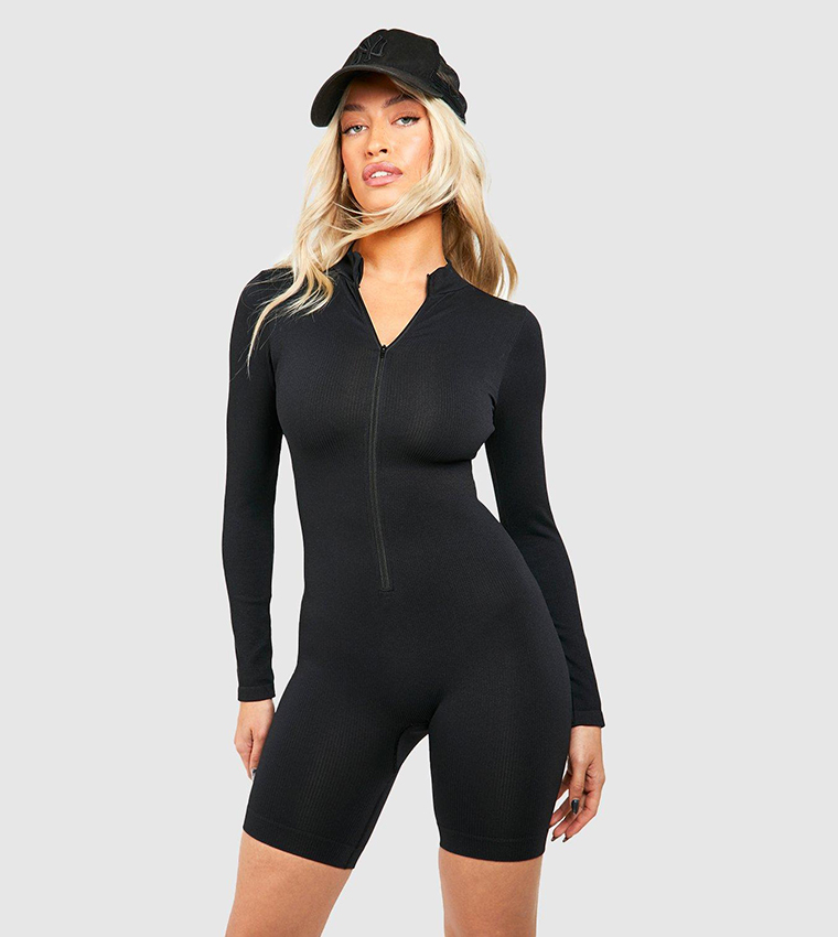 zip up unitard
