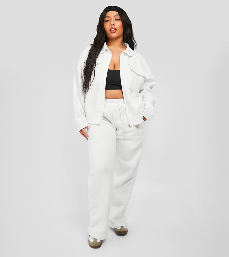 Curve Bomber Jacket Straight Fit Co-Ord Set