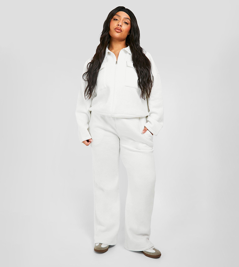 Curve Bomber Jacket Straight Fit Co-Ord Set