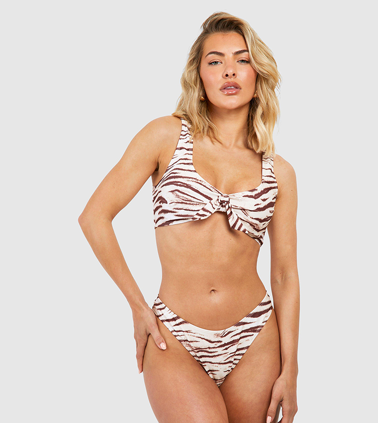 Tropical Molded Push Up Bikini Top