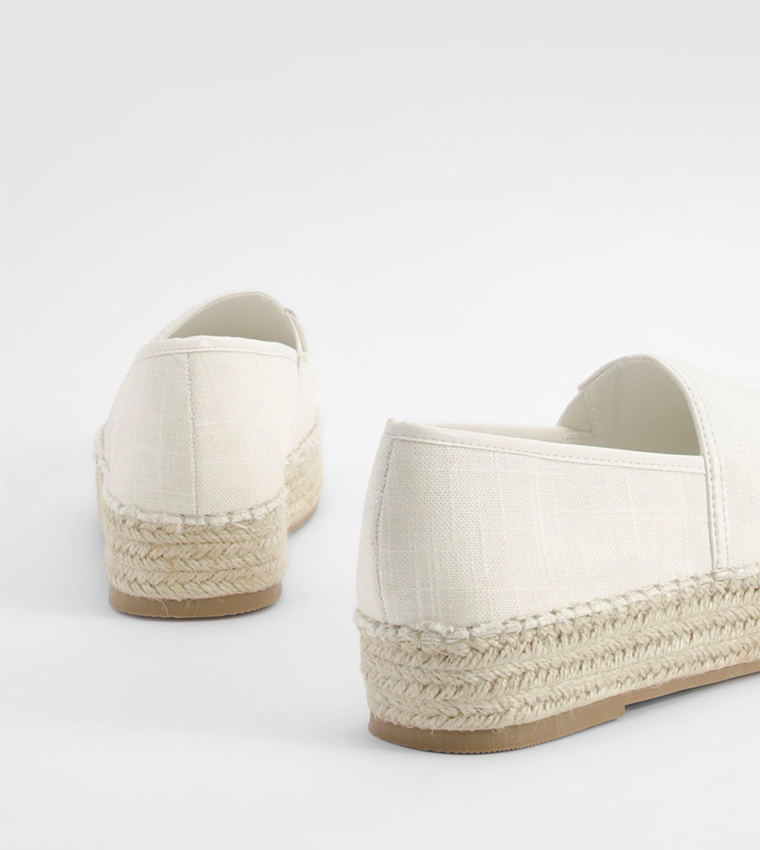 espadrilles closed toe platform