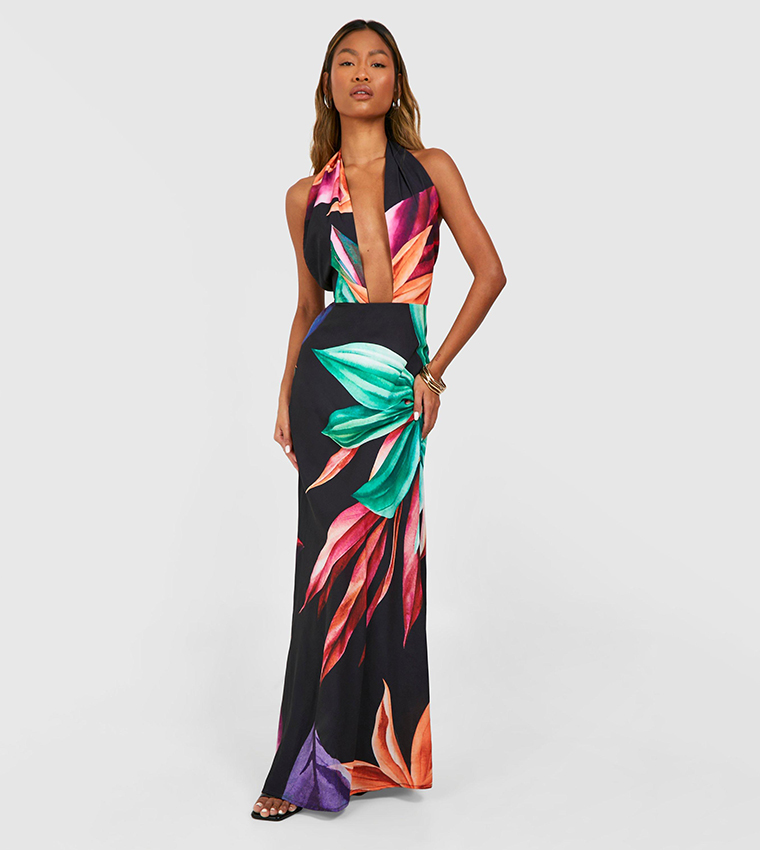 Next boohoo maxi dress hotsell