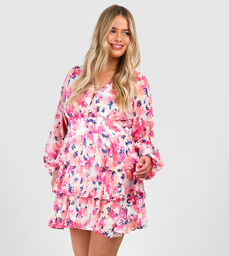 Chiffon skater dress uk outlet