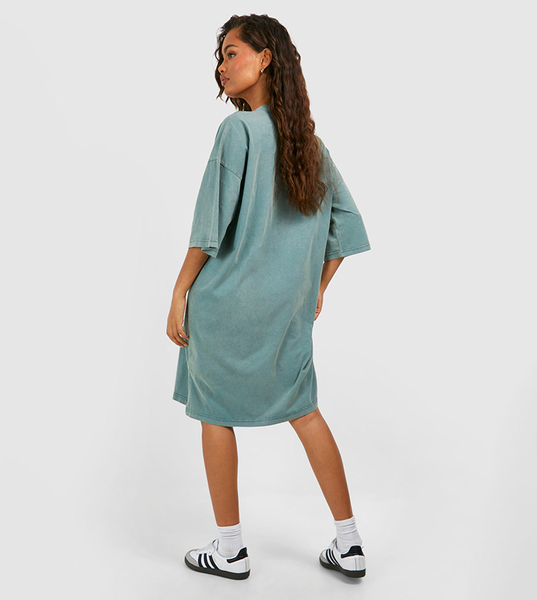 Shoulder Denim Shirt Dress Denim Dresses Boohoo Boohoo Ethnic