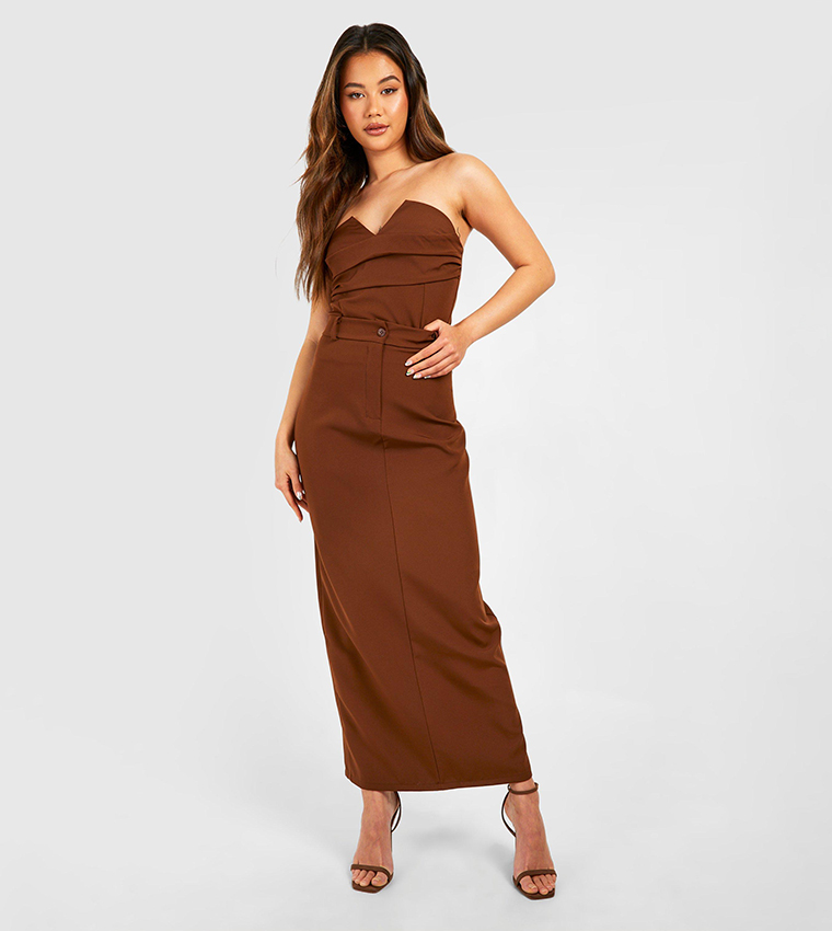 Column Midaxi Skirt