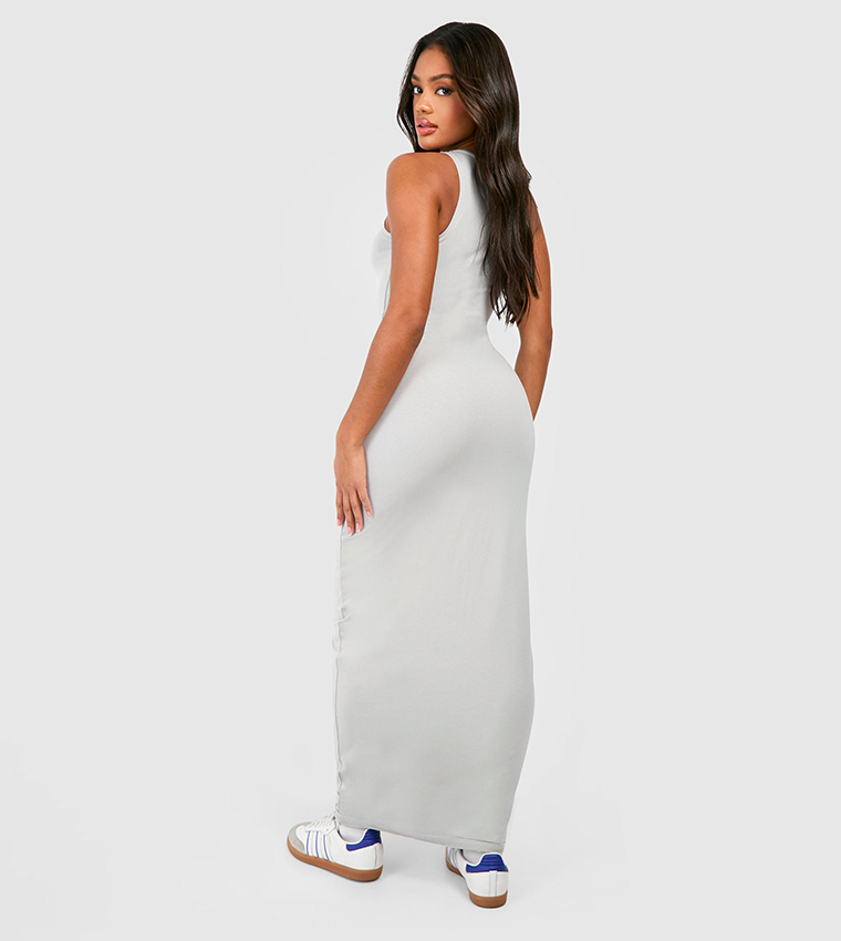 Racer Neck Modal Maxi Dress