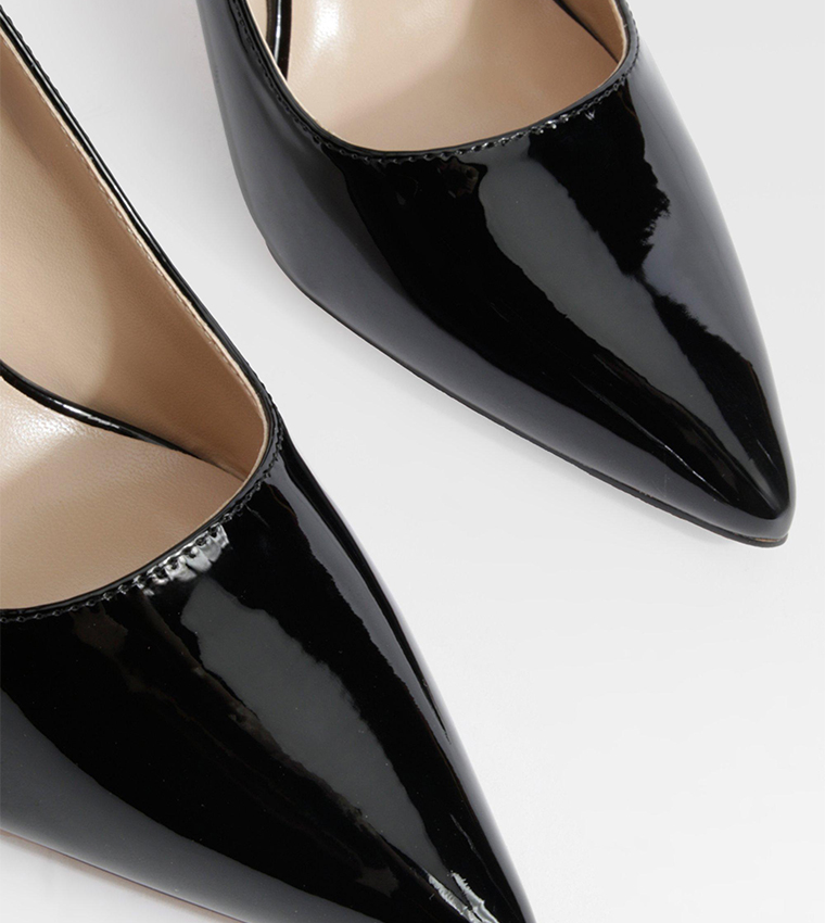 Wide Fit Pointed Toe Stiletto Heel Pumps