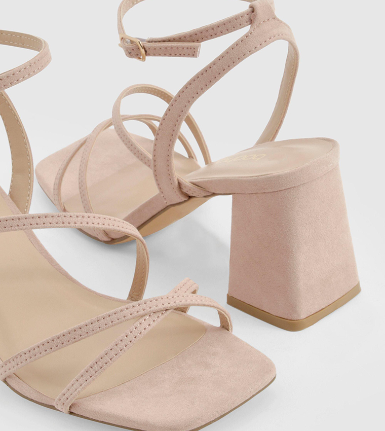 Ankle Strap Block Heel Sandals
