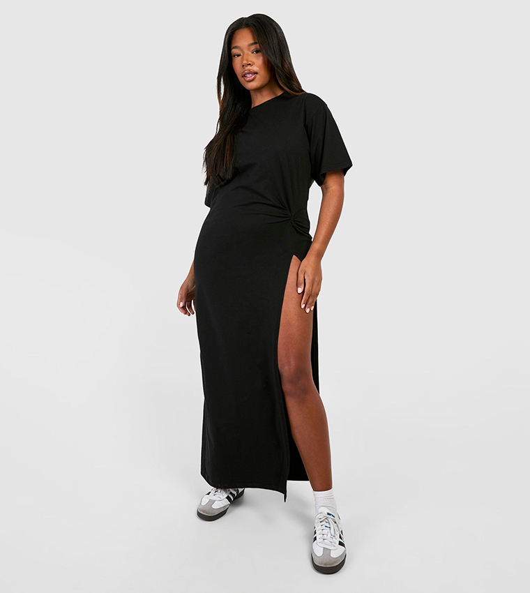 Split t shirt dress online