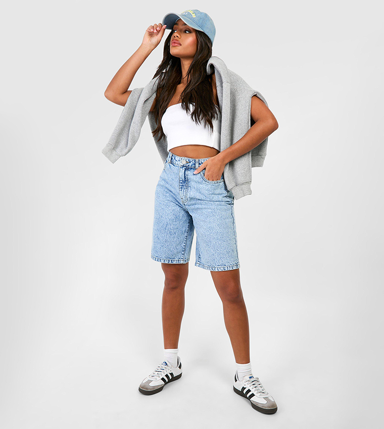 Basic Denim Shorts