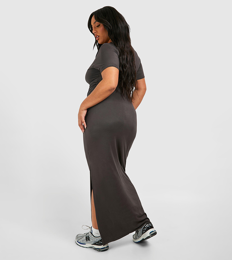 Boohoo Clubbing Tops Plus Size Plus Cowl Neck Halter Top Boohoo