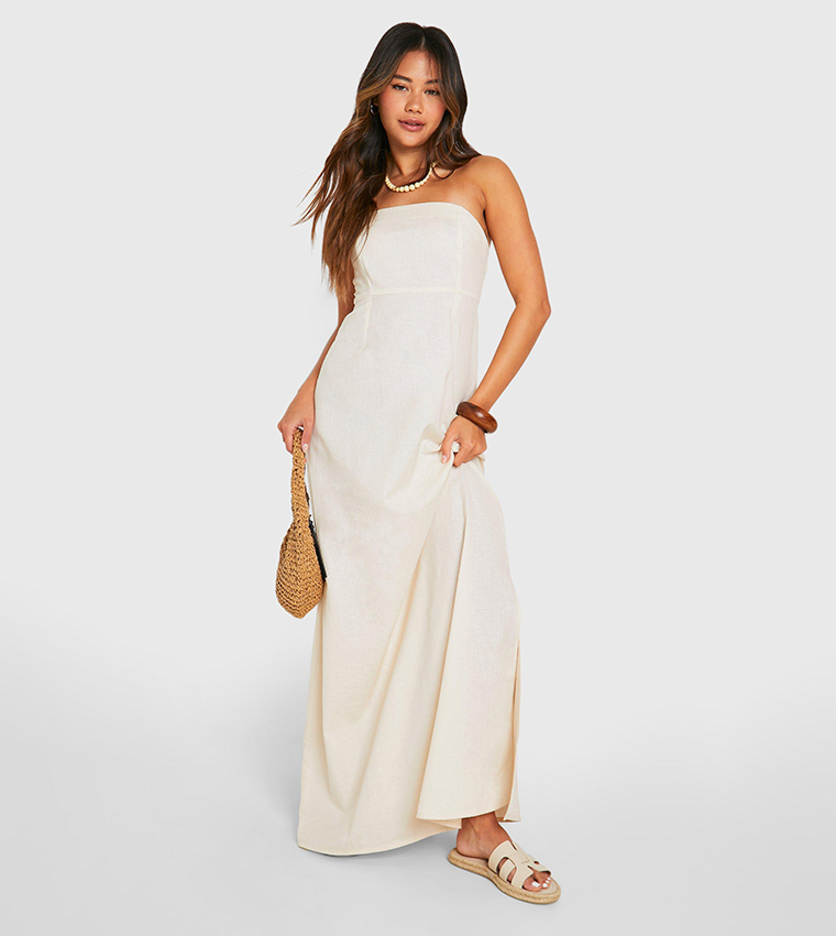 chinese dress ladies Elsie Linen Maxi Dress main image 0