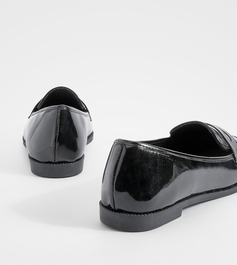 Round Toe Basic Loafers