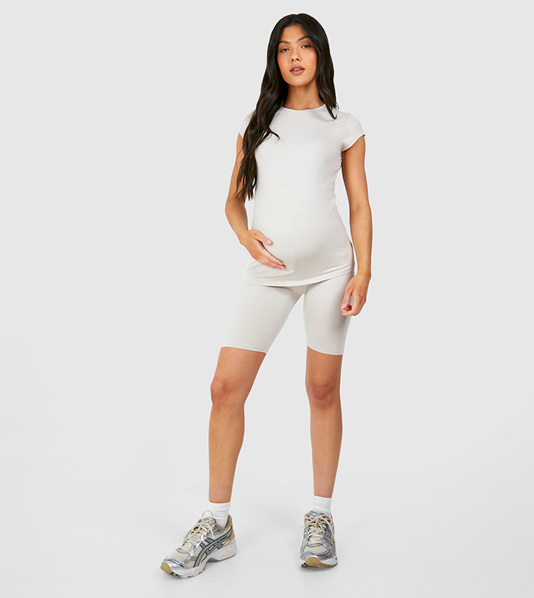 Maternity High Waist Modal Cycling Shorts
