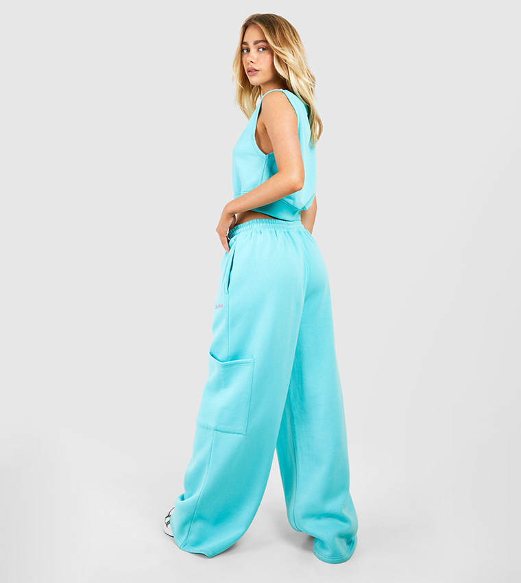 Dsgn Studio Script Cargo Pocket Sweatpants