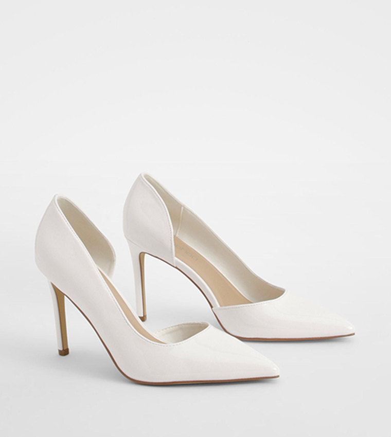 Patent Solid Cut Out Pumps
