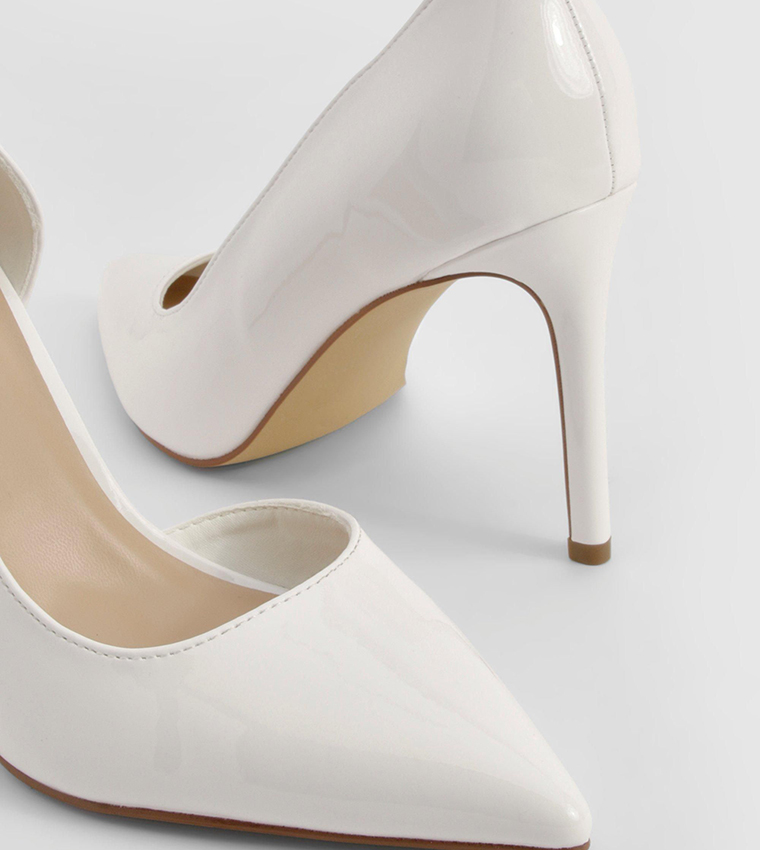 Patent Solid Cut Out Pumps