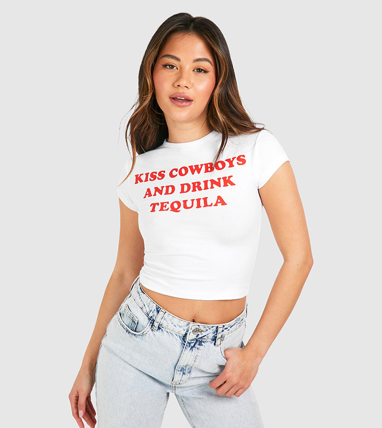 Printed Cap Sleeves Baby T-Shirt