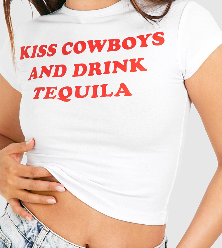 Printed Cap Sleeves Baby T-Shirt
