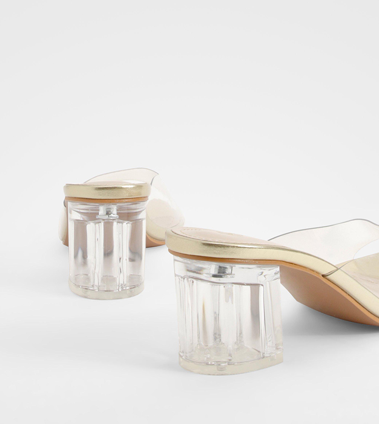 Open Toe Block Heel Sandals
