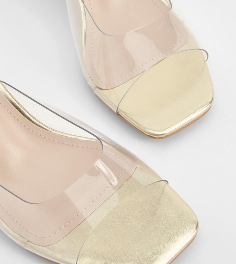 Open Toe Block Heel Sandals