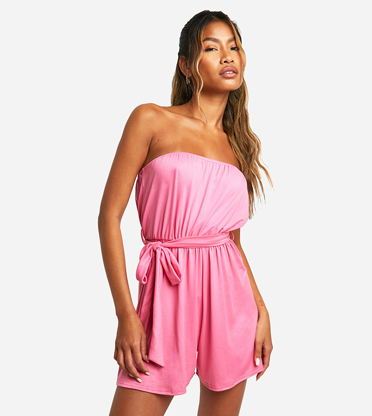 Ladies bandeau playsuit online