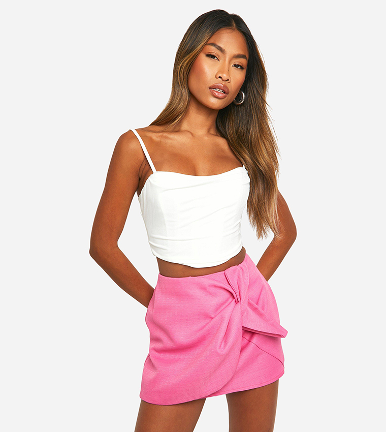 Pink envelope skirt sale