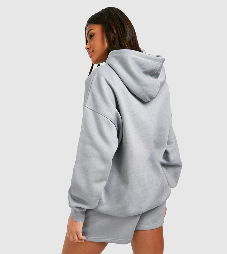 Self Fabric Applique Sweat Short