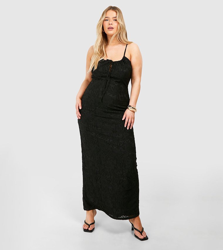 Maxi Jurk Boohoo Kleding Bruidsmeisje Satijn Asymmetrische Maxi Jurk