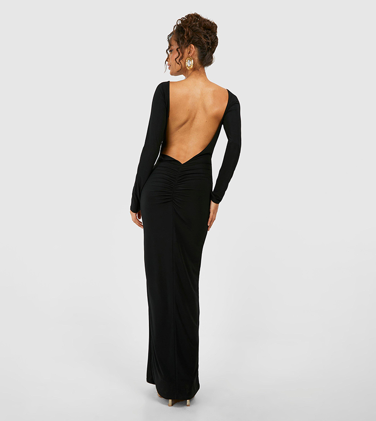short sleeve black dresses Cecelia Dress Length Will Vary Slightly Sweetheart Dresses Black Halter Backless Long US Sizes:11.5 Men's = 13 Women's