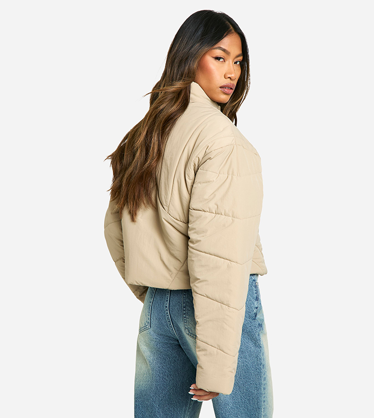 Seam Detail Puffer Jacket