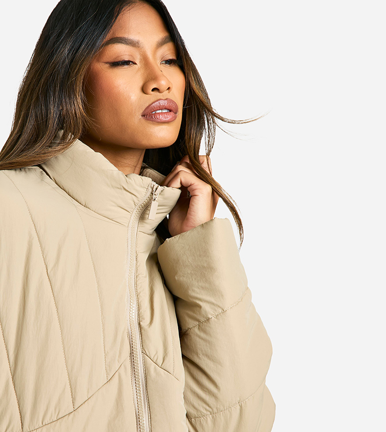 Seam Detail Puffer Jacket