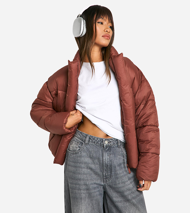 High Neck Puffer Jacket