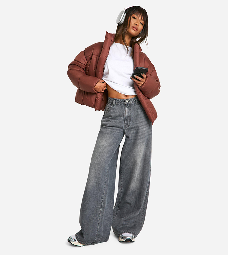 High Neck Puffer Jacket