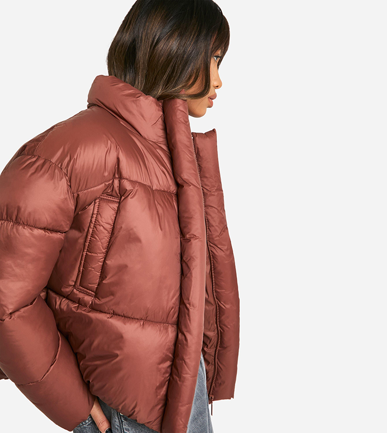 High Neck Puffer Jacket