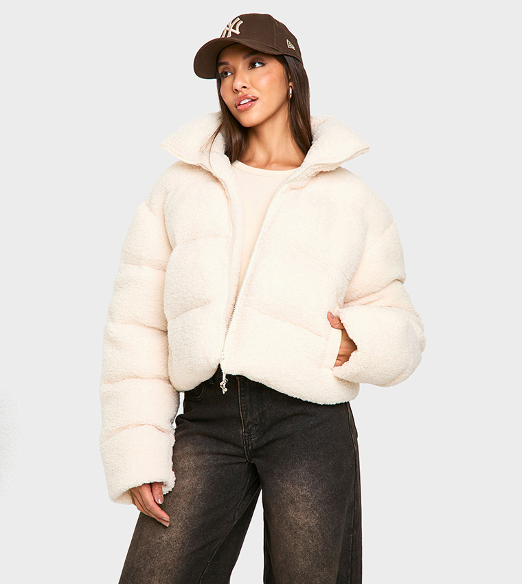 Faux Fur Puffer Jacket