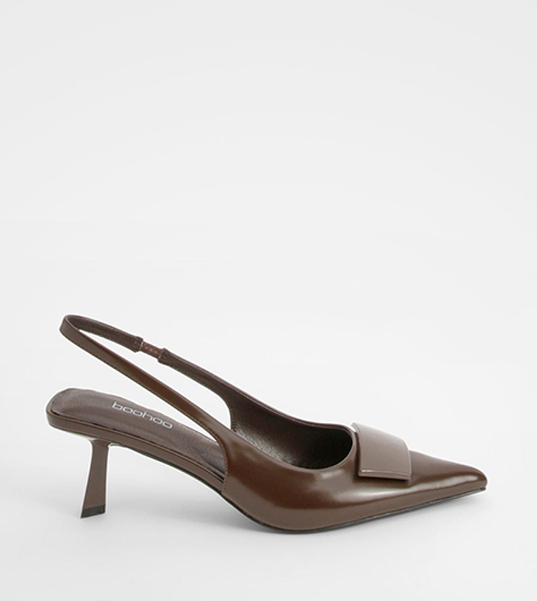 Trim Detail Slingback Pumps
