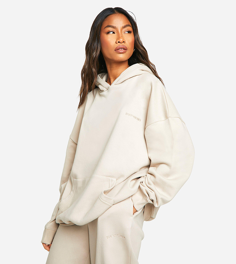 Dsgn Studio Solid Oversized Hoodie