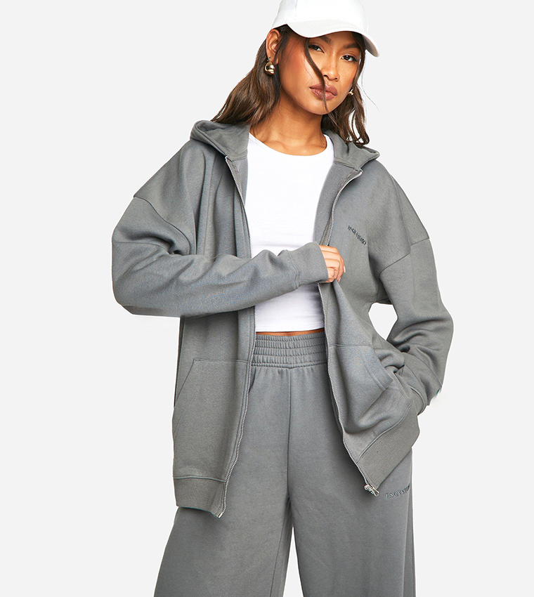 Design Studio Embroidered Oversized Jacket